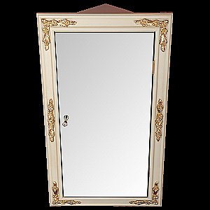 Витрина Migliore ML.COM-70.772.AV.DO слоновая кость/декор золото для ванной в интернет-магазине сантехники Sanbest