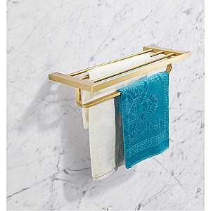 Полка Milacio Ultra MCU.955.GD золото купить в интернет-магазине сантехники Sanbest