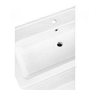 Тумба с раковиной Pestan Prestige 80 PRS800T-CR белая для ванной в интернет-магазине Sanbest