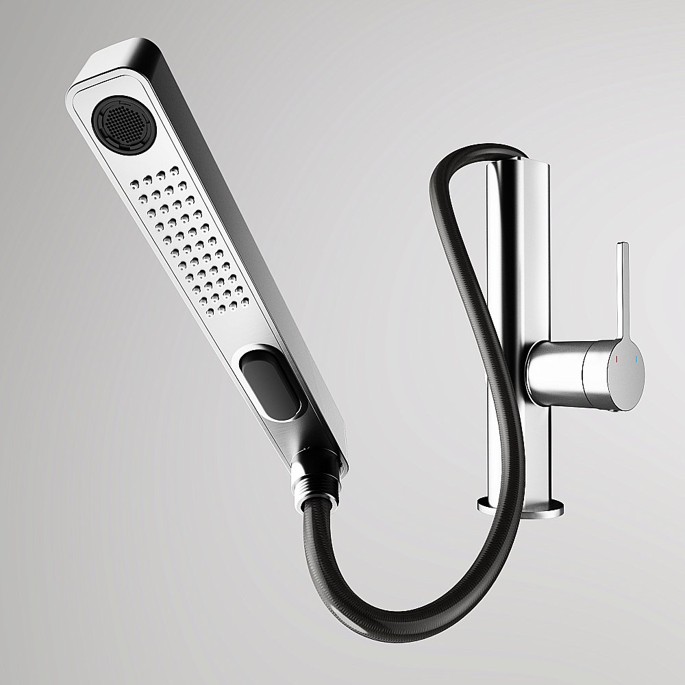 Смеситель для кухни Vincea VKF-22CH хром купить в интернет-магазине сантехники Sanbest