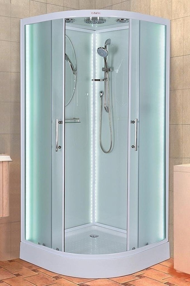 Душевая кабина Esbano Elegancia Led ES-L 90CR 90х90 купить в интернет-магазине Sanbest