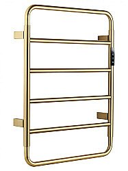 Полотенцесушитель электрический WONZON & WOGHAND WISMAR, Брашированное золото (WW-AL201-BG) купить в интернет-магазине сантехники Sanbest