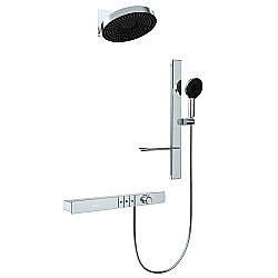 Душевая система Black&White Gravity GH9025NC хром глянцевый купить в интернет-магазине сантехники Sanbest