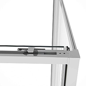 Душевой уголок Vincea Slim Soft VSR-1SS1015CL 150х100 стекло прозрачное/профиль хром купить в интернет-магазине Sanbest