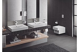 Раковина накладная Grohe Cube Ceramic 60 3947700H белая купить в интернет-магазине Sanbest