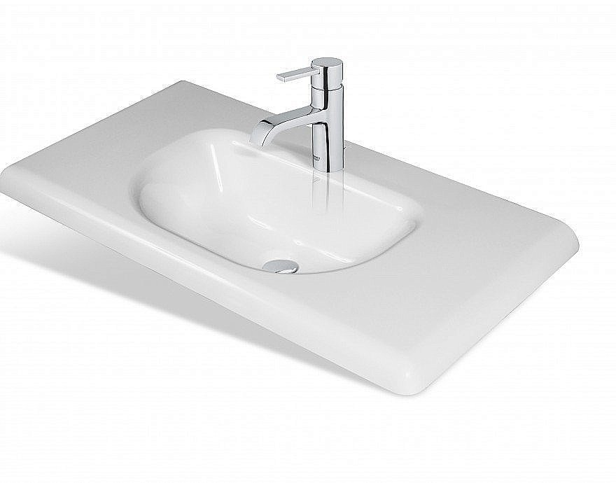 Раковина Эстет Оливия 90 ФР-00000799 белая купить в интернет-магазине Sanbest