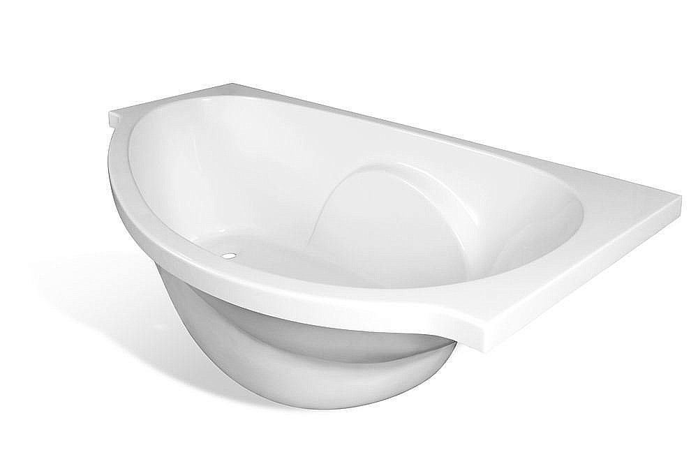 Ванна Эстет Грация 170x94 цвет по RAL c блестками купить в интернет-магазине Sanbest