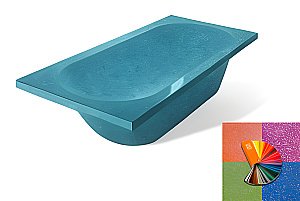 Ванна Эстет Честер 170x75 цвет по RAL c блестками купить в интернет-магазине Sanbest