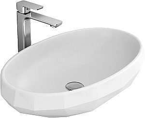 Раковина накладная Bien Moly 64 MLLG06201FD0W3000 белая купить в интернет-магазине Sanbest