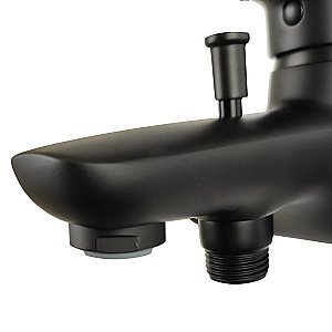 Смеситель для ванны PAINI Laguna LAYO111 черный купить в интернет-магазине сантехники Sanbest