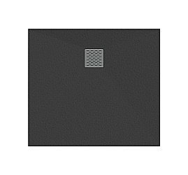 Душевой поддон Good Door Essentia 80х80 ЛП00319 черный купить в интернет-магазине Sanbest