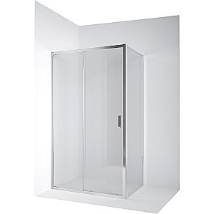 Душевой уголок Ambassador Forsa AX2 17021117AX-90AX 110х90 стекло прозрачное/профиль хром купить в интернет-магазине Sanbest