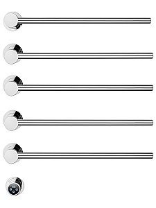 Полотенцесушитель электрический встраиваемый WONZON & WOGHAND HAMBURG, Хром (WW-AL315-CR) купить в интернет-магазине сантехники Sanbest