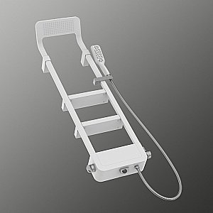 Душевая панель Black&White SEASONS Shine White W1210 белая купить в интернет-магазине сантехники Sanbest