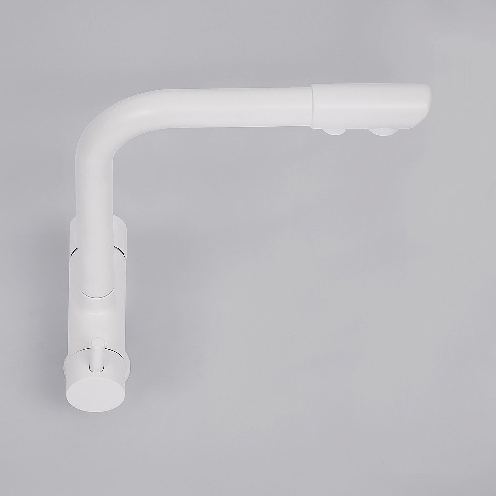 Смеситель для кухни WasserKRAFT A8357 белый купить в интернет-магазине сантехники Sanbest