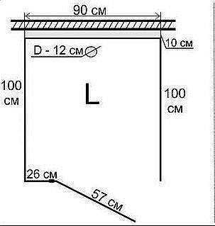 Душевая кабина Lagard Vita 90х100 купить в интернет-магазине Sanbest