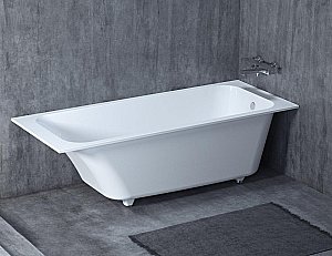 Ванна Salini Orlanda S-Sense 160x70 102015M белая матовая купить в интернет-магазине Sanbest