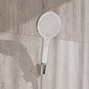 Душевая лейка Iddis Esper ESP3FCRi18 хром/белая купить в интернет-магазине сантехники Sanbest