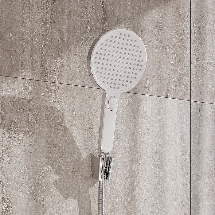 Душевая лейка Iddis Esper ESP3FCRi18 хром/белая купить в интернет-магазине сантехники Sanbest