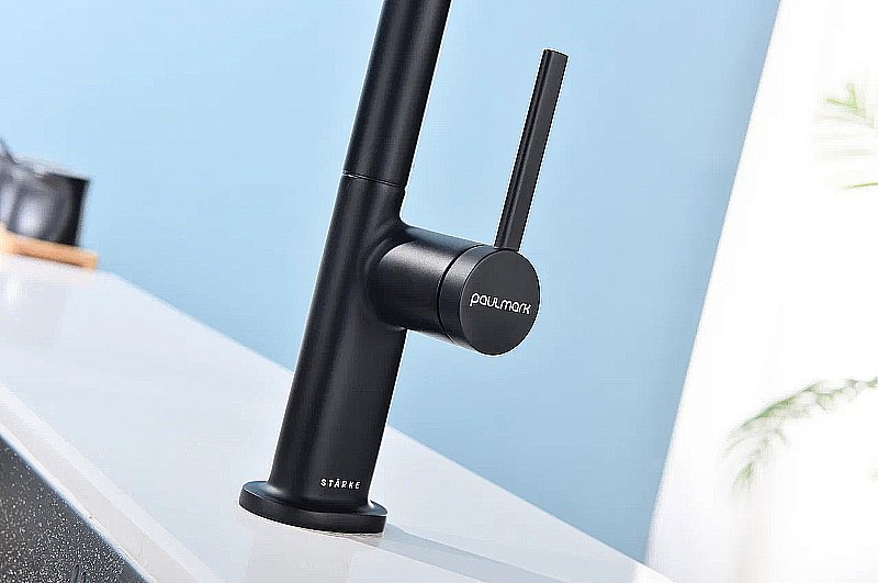 Смеситель для кухни Paulmark Neo Ne214419-AN антрацит купить в интернет-магазине сантехники Sanbest