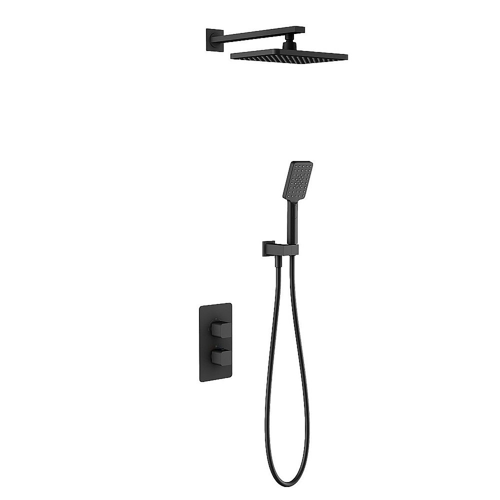 Душевая система Timo Petruma SX-5059/03SM черная матовая купить в интернет-магазине сантехники Sanbest