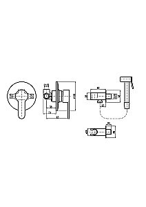 Гигиенический душ Rav-Slezak ZAMBEZI ZA042/1 купить в интернет-магазине сантехники Sanbest