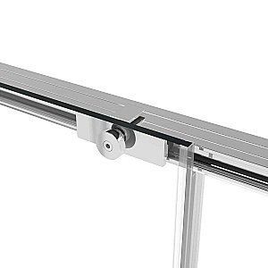 Душевая дверь Vincea Slim Soft VDS-1SS120CLBN 120 профиль брашированный никель/стекло прозрачное купить в интернет-магазине Sanbest