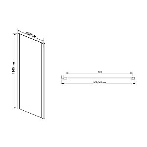 Душевой уголок Vincea Intra VSR-1I901090CL 90x90 стекло прозрачное/профиль хром купить в интернет-магазине Sanbest