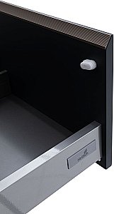 Тумба с раковиной Allen Brau Activity 70 1.34011.AM антрацит матовый/олива брашированная для ванной в интернет-магазине Sanbest