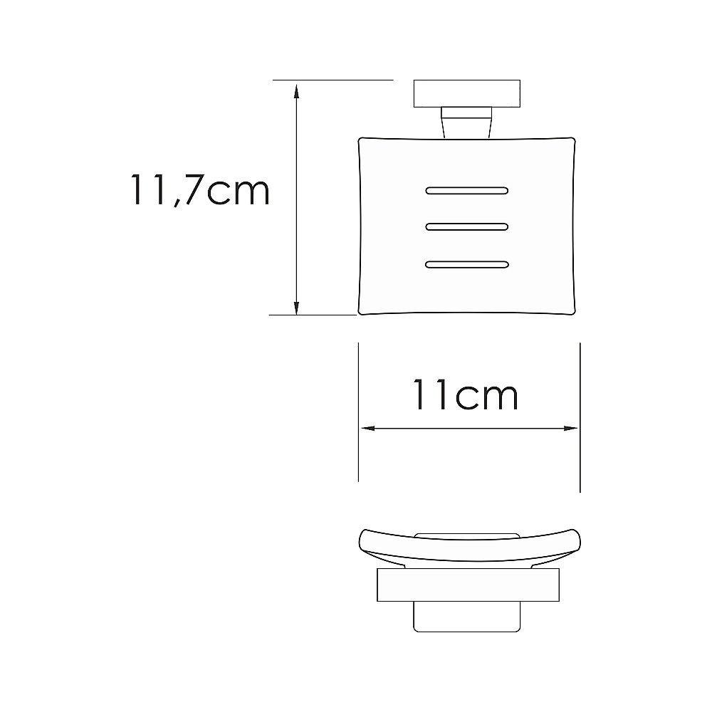 Мыльница WasserKRAFT Rhin K-8729 купить в интернет-магазине сантехники Sanbest