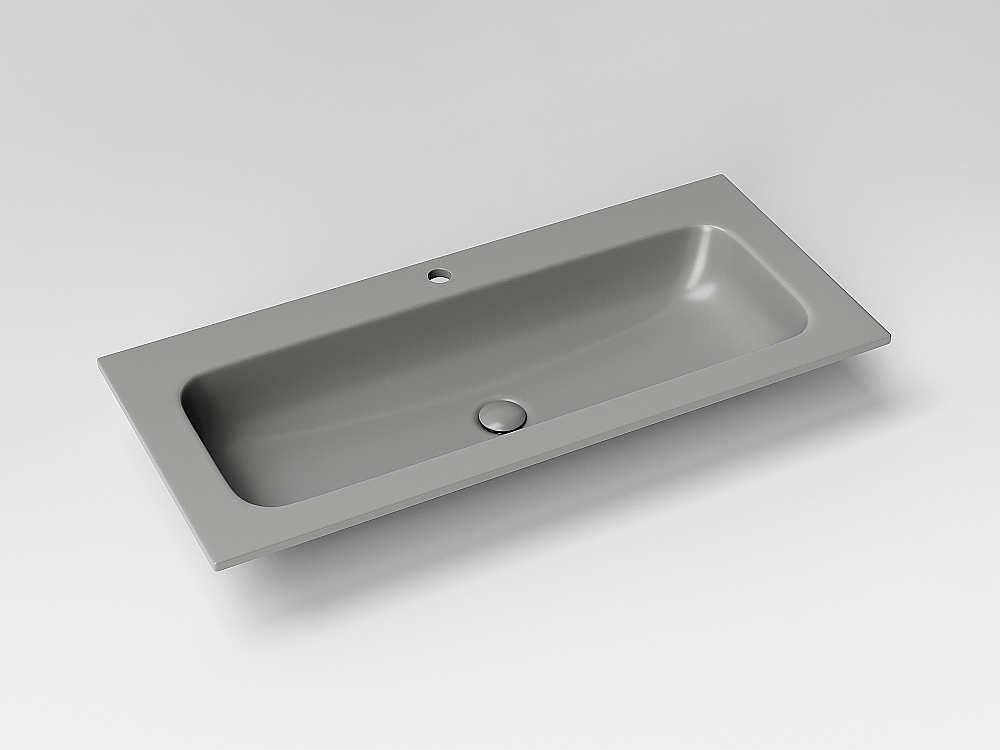Раковина Ceramica Nova 101 CN7013MH антрацит матовый купить в интернет-магазине Sanbest