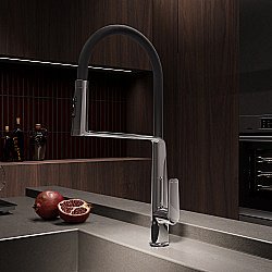 Смеситель для кухни Vincea VKF-118CH хром купить в интернет-магазине сантехники Sanbest