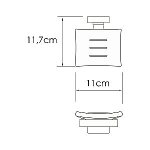 Мыльница WasserKRAFT Rhin K-8729 купить в интернет-магазине сантехники Sanbest
