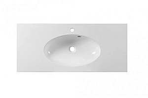 Тумба с раковиной Эстет Vegas 100 белая для ванной в интернет-магазине Sanbest