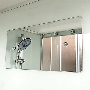 Душевая кабина AvaCan D120SRLED 120x80 с подсветкой, стекло матовое/профиль хром, правосторонняя купить в интернет-магазине Sanbest