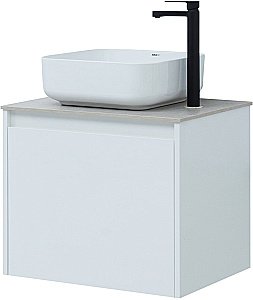 Тумба с раковиной Aquanet Nova Lite 242574 60 белый для ванной в интернет-магазине Sanbest