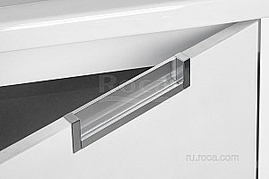 Тумба с раковиной Roca Etna 857301806 80 белый глянец для ванной в интернет-магазине Sanbest