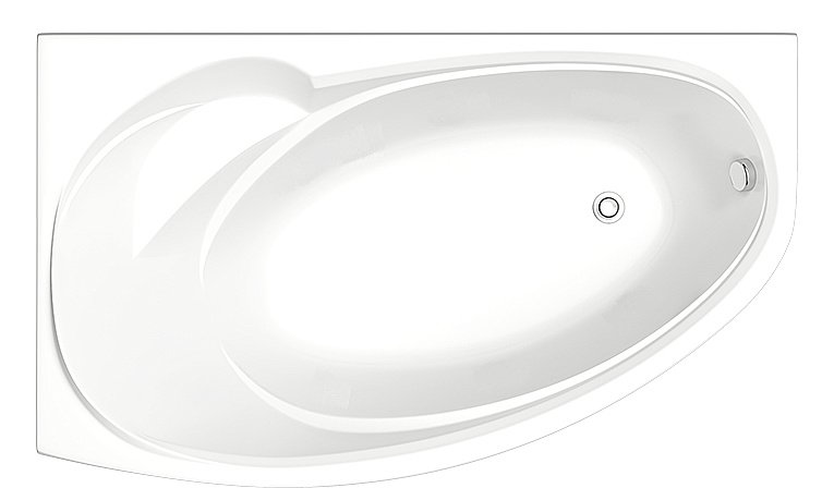 Ванна акриловая BAS Флорида 160x88 купить в интернет-магазине Sanbest