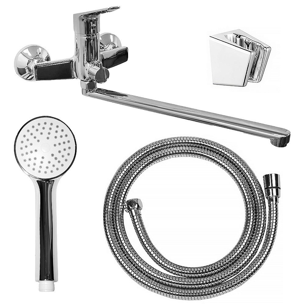 Смеситель для ванны Loranto GRACIA LR90000015 Хром купить в интернет-магазине сантехники Sanbest