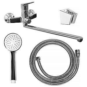 Смеситель для ванны Loranto GRACIA LR90000015 Хром купить в интернет-магазине сантехники Sanbest