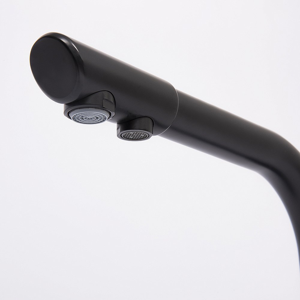 Смеситель для кухни WasserKRAFT A8367 черный купить в интернет-магазине сантехники Sanbest