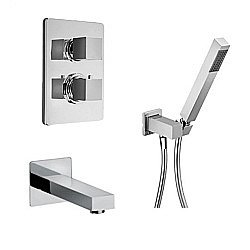 Смеситель для ванны PAINI Grazia 21CRSET26911THBATH хром купить в интернет-магазине сантехники Sanbest