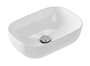 Раковина накладная Cersanit Moduo 50 63570 белая купить в интернет-магазине Sanbest