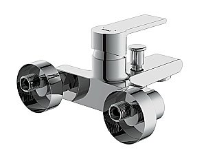 Смеситель для ванны Cersanit BRASKO с душевым гарнитуром VIBE 64513 купить в интернет-магазине сантехники Sanbest