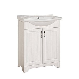 Тумба с раковиной Style Line Олеандр-2 65 2 дверки для ванной в интернет-магазине Sanbest