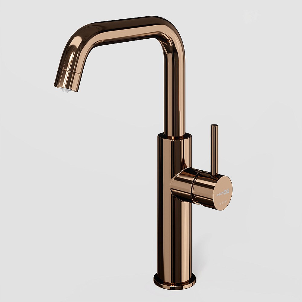 Смеситель для кухни WasserKraft A8597 розовое золото купить в интернет-магазине сантехники Sanbest