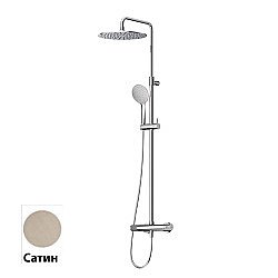 Душевая система Cezares LEAF-CDA-30-L-ST Сатин купить в интернет-магазине сантехники Sanbest