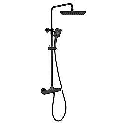 Душевая система Vincea Next VSFS-1N0TMB черная матовая купить в интернет-магазине сантехники Sanbest