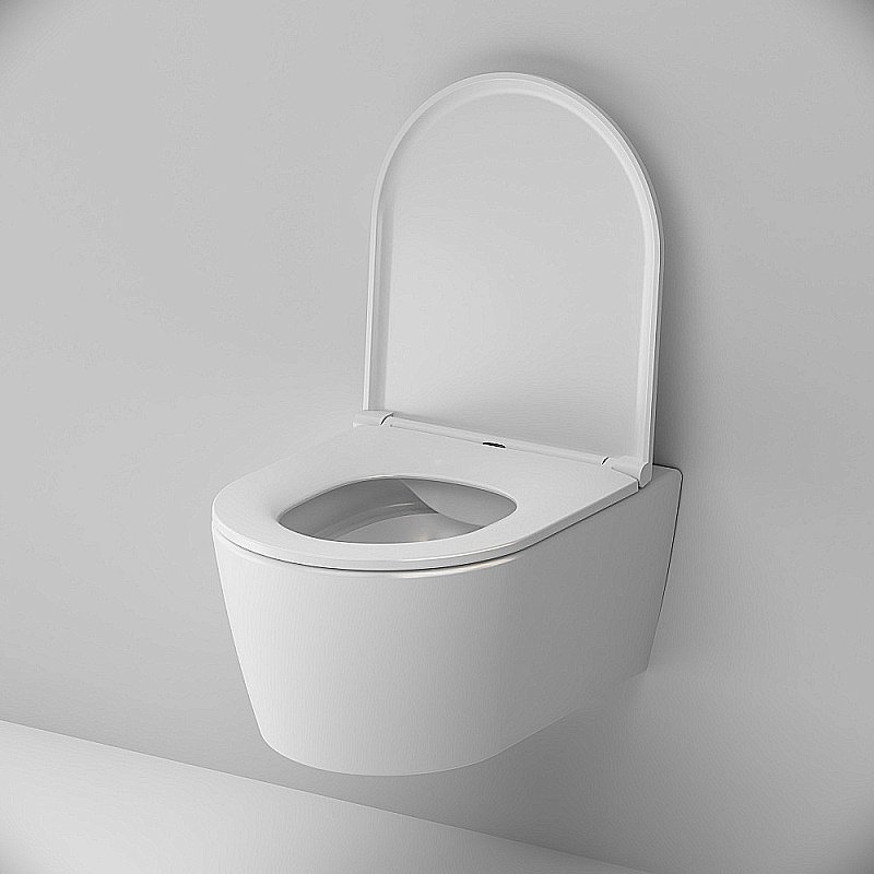 Унитаз подвесной AM.PM Func C8F1700SC белый, безободковый купить в интернет-магазине Sanbest