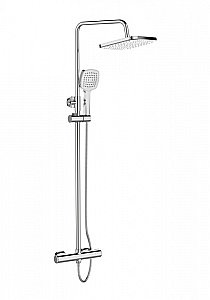 Душевая система Orange Thermo T02S4-912cr хром купить в интернет-магазине сантехники Sanbest